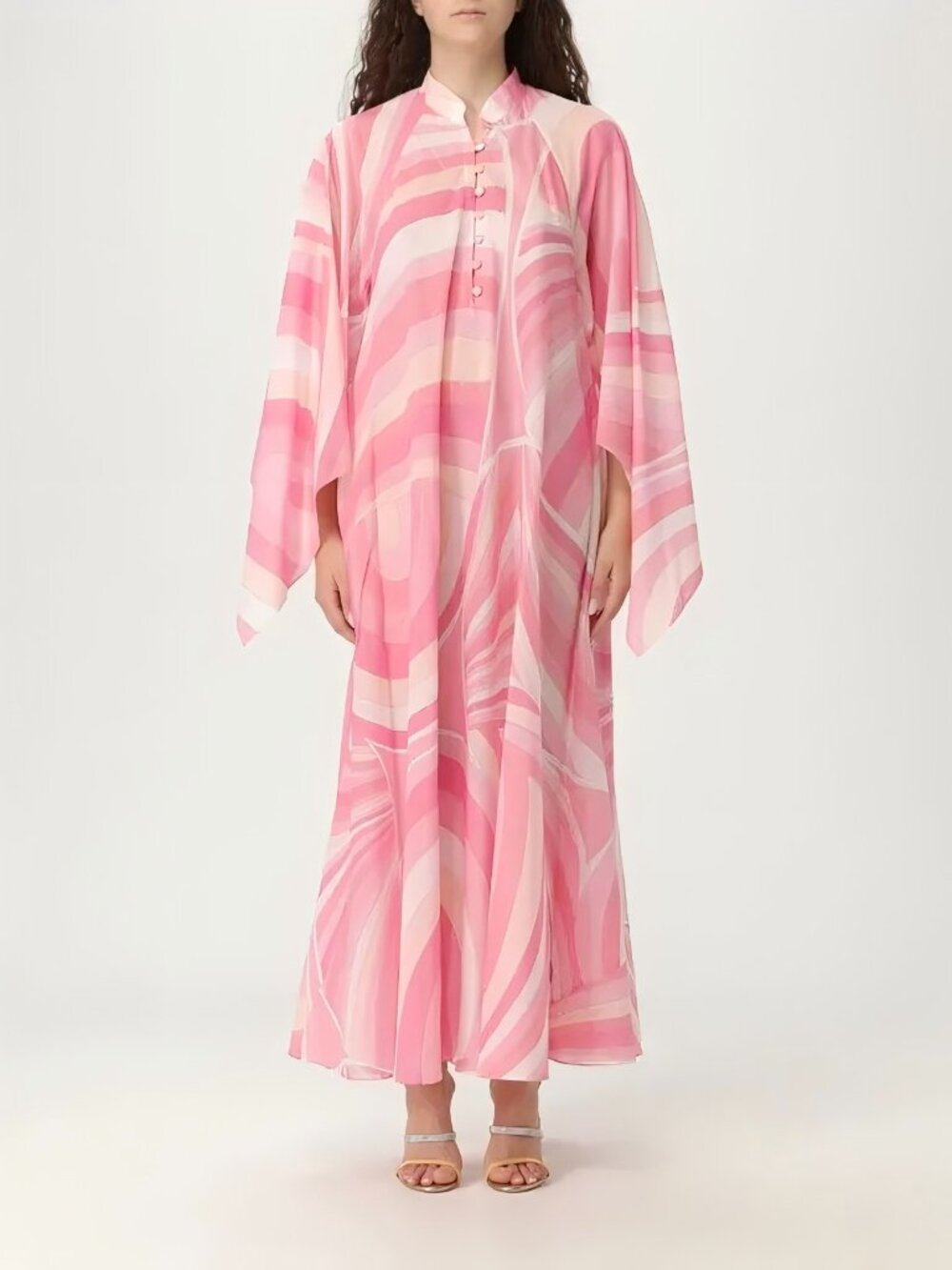 Emilio Pucci  printed cotton-muslin kaftan